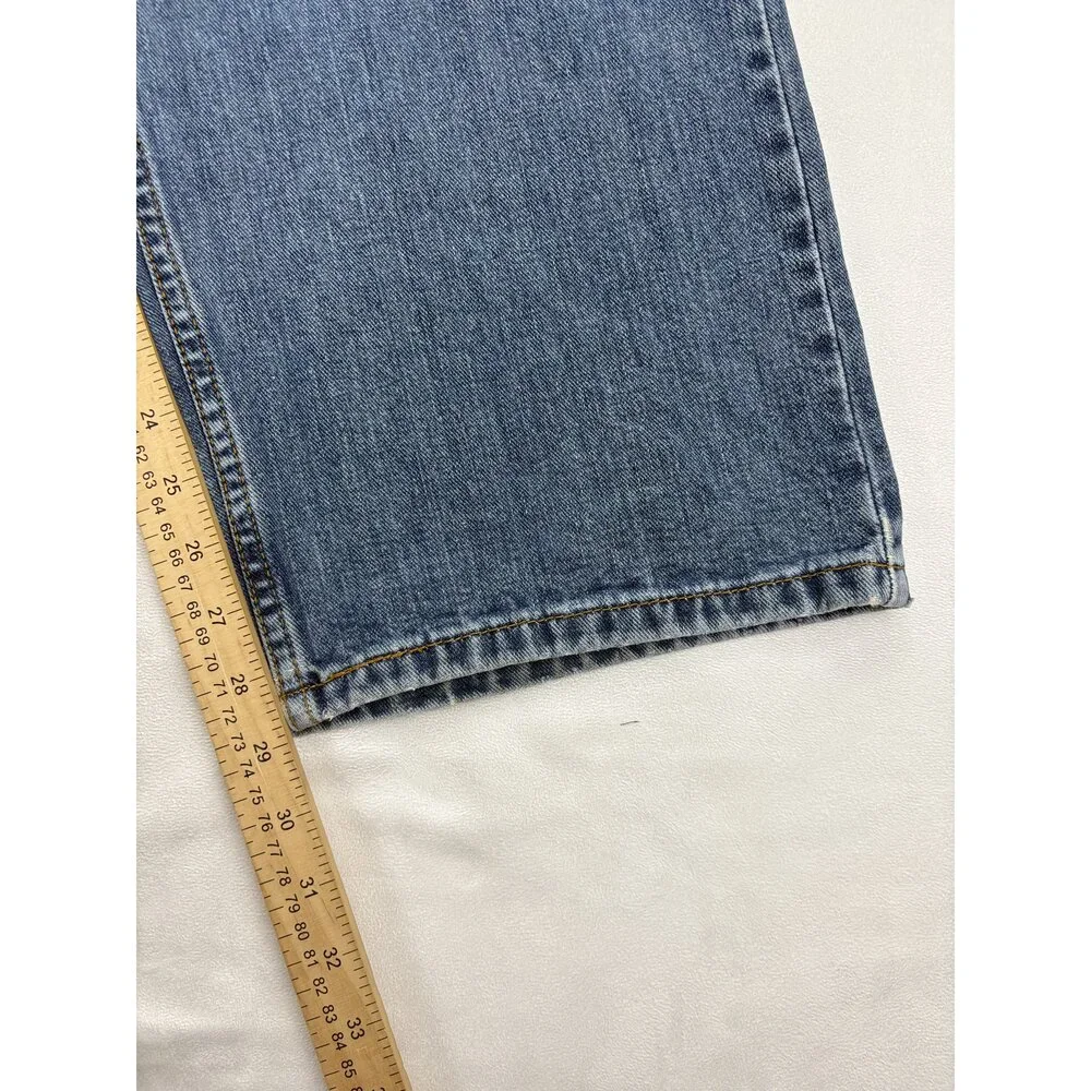 Levi's Men's Straight Leg Jeans W38 Classic Blue - 505‎ Style